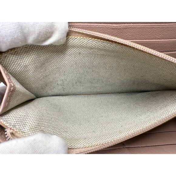 Jimmy Choo Filipa Zip-Around Long Wallet in Pink Leather Multi-Tone Star Studded - Picture 16 of 16